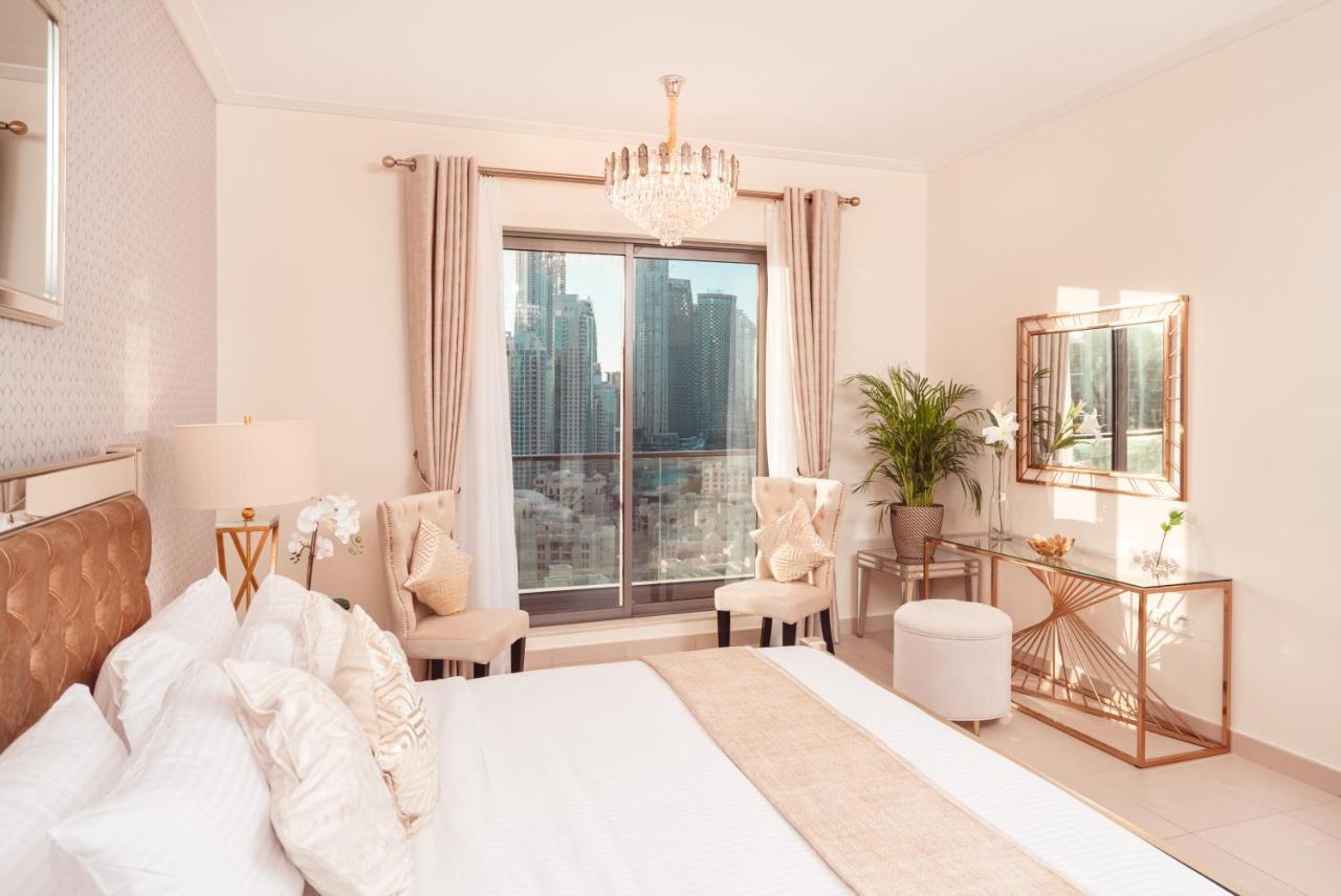 דובאי Elite Royal Apartment - Panoramic Full Burj Khalifa, Fountain & Skyline View - Baron מראה חיצוני תמונה