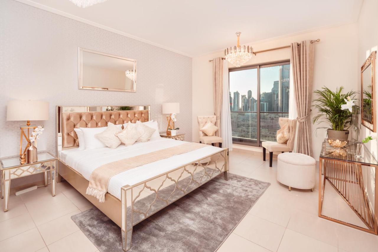 דובאי Elite Royal Apartment - Panoramic Full Burj Khalifa, Fountain & Skyline View - Baron מראה חיצוני תמונה
