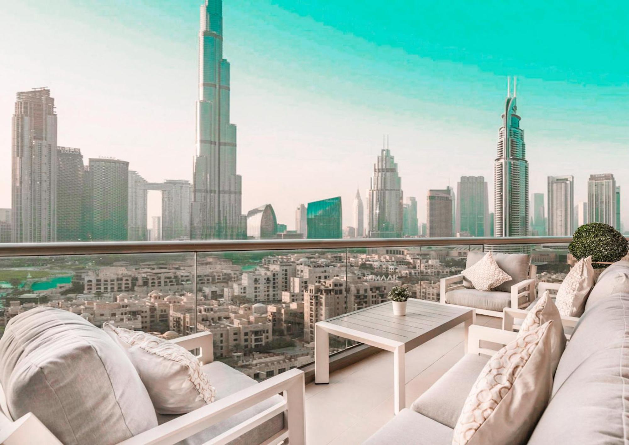 דובאי Elite Royal Apartment - Panoramic Full Burj Khalifa, Fountain & Skyline View - Baron מראה חיצוני תמונה
